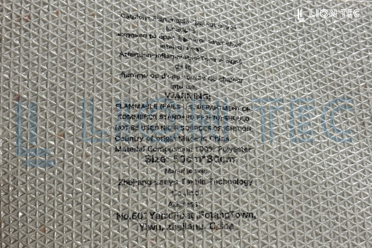 替代標(biāo)簽-地毯地墊行業(yè)的一站式UV噴碼與輸送方案